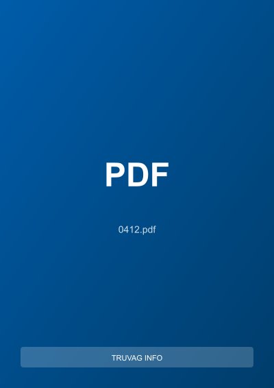 Truvag Info 04/12